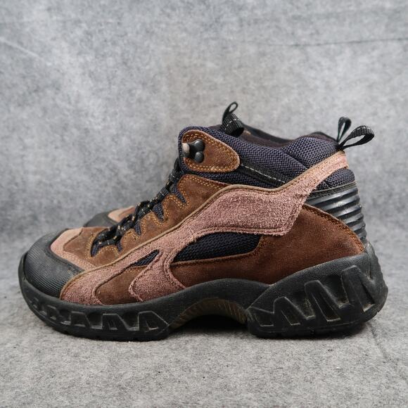 Cherokee Shoes Mens 11 Hiking Boots Outdoor Sport Leather Lace Up Brown Retro main image 4